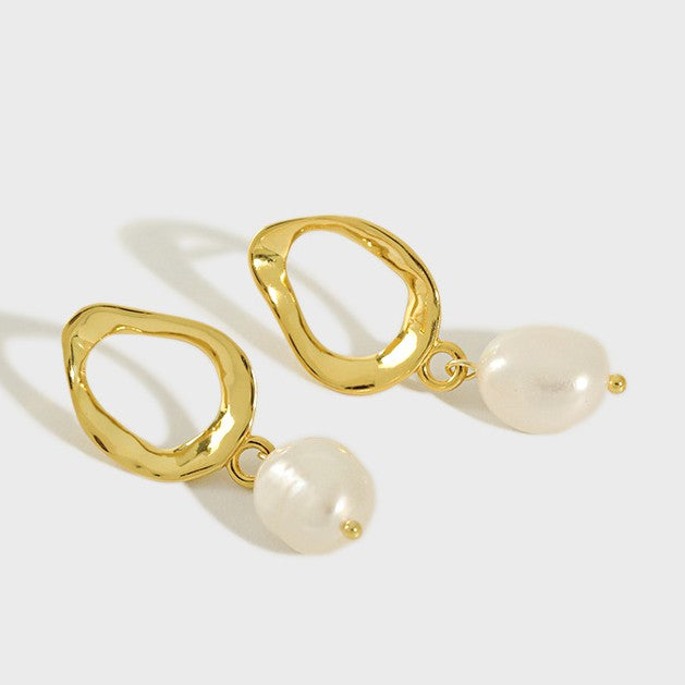 Pearl Charms Drop Earrings – HEMERA JEWELRY COLLECTION
