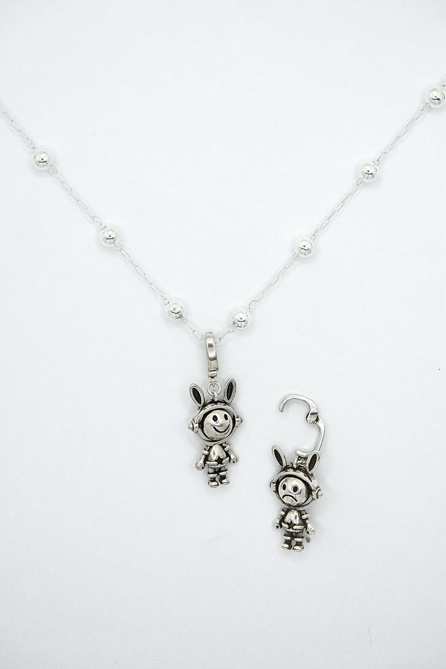 Playful Rabbit Necklace