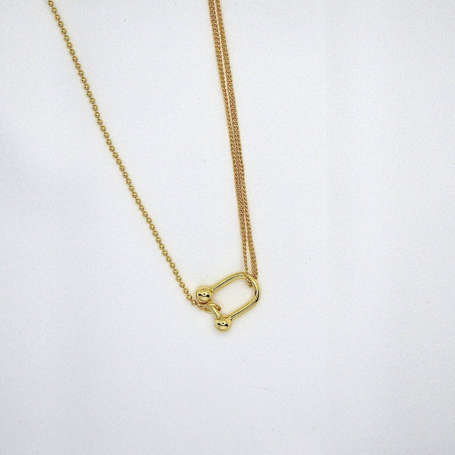 U Pendant Necklace