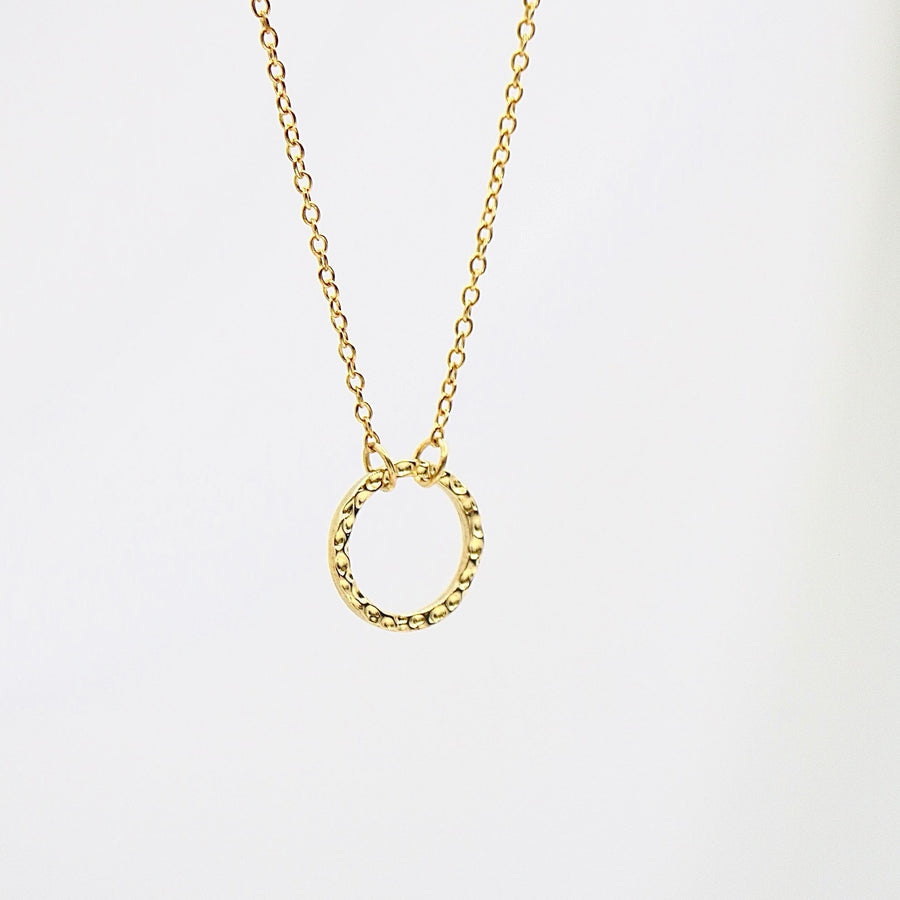 Minimalist Circle Necklace