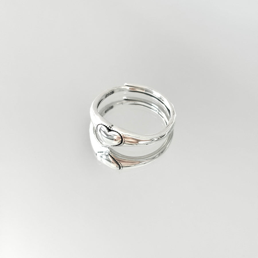 Heart Silver Ring