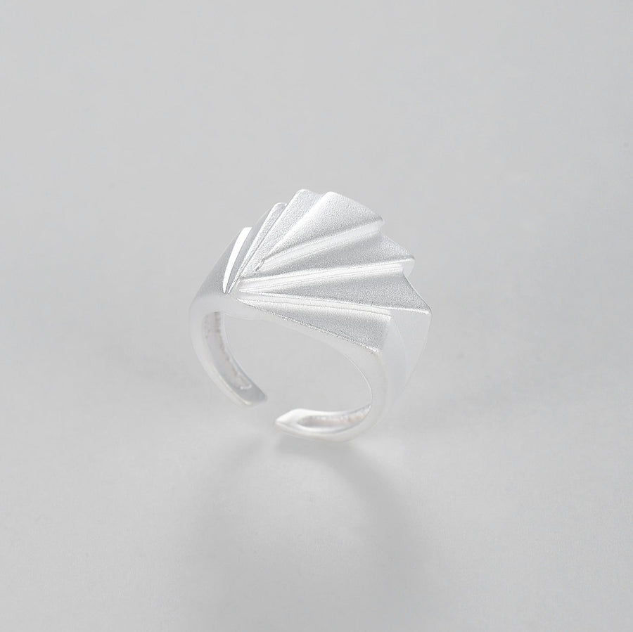 Silver Sculptural Ring