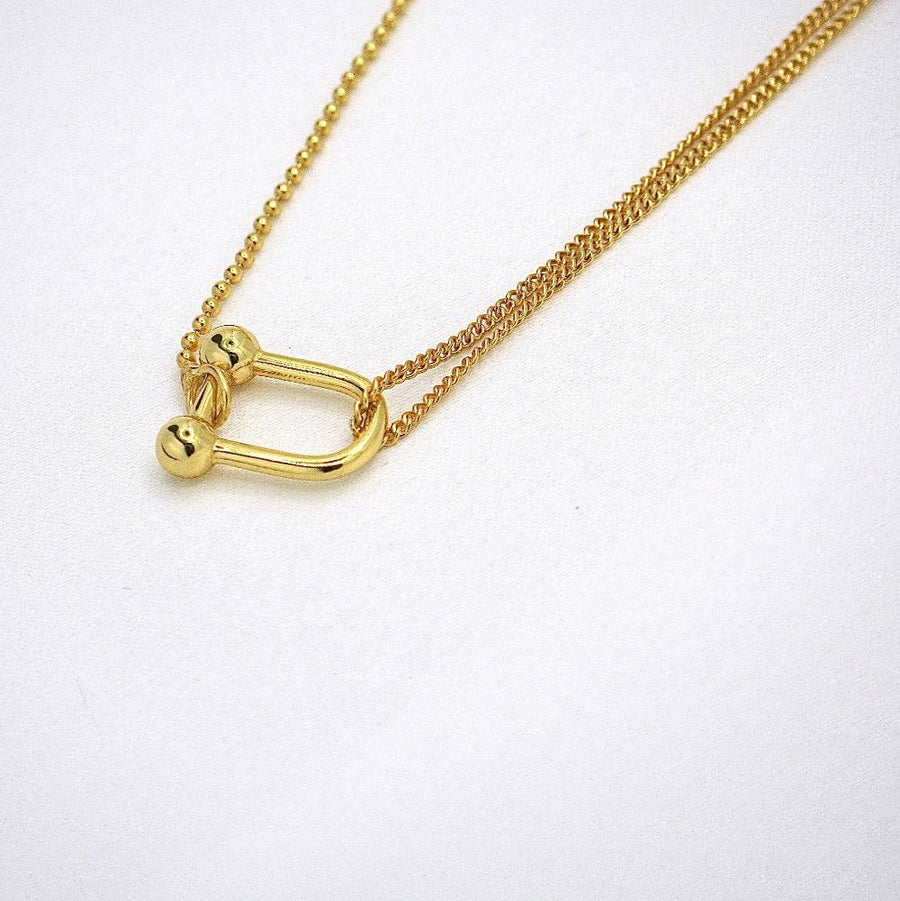 U Pendant Necklace