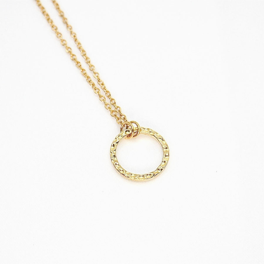 Minimalist Circle Necklace