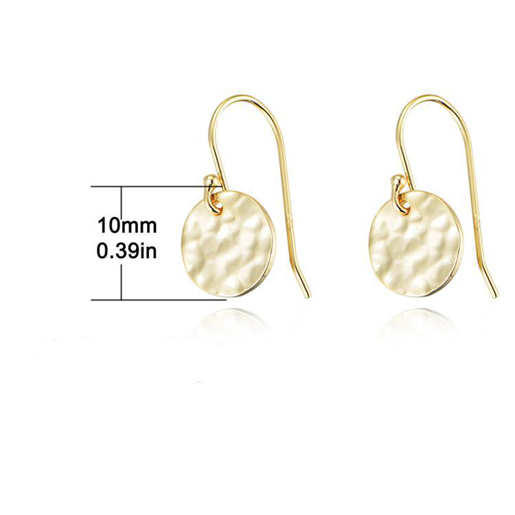 Round Coin Earrings