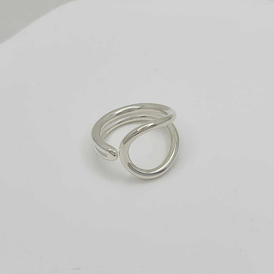 Eternal Flow Silver Ring