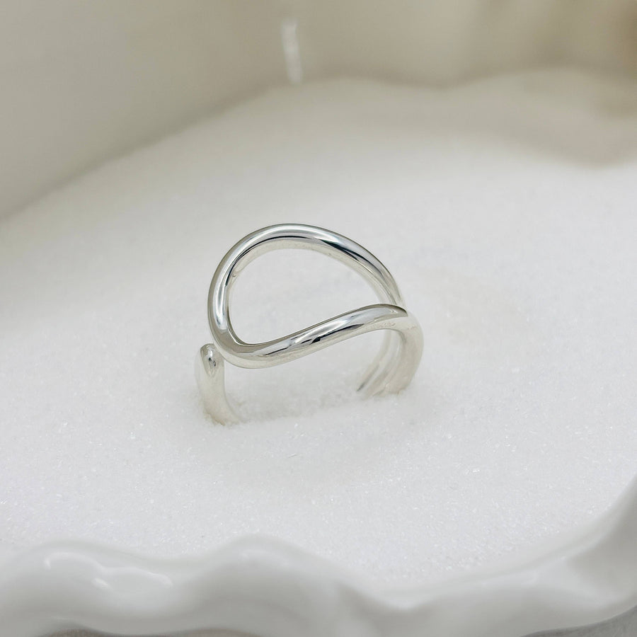 Eternal Flow Silver Ring