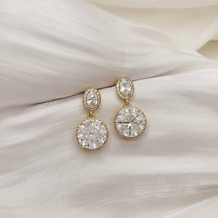 Crystal Drop Earrings