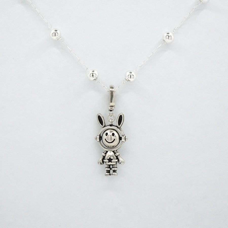 Playful Rabbit Necklace