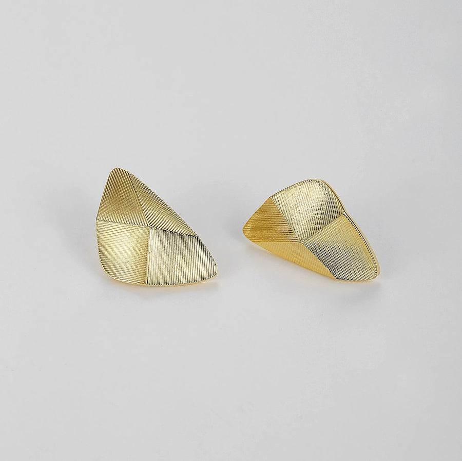 Radiant Geometry Stud Earrings