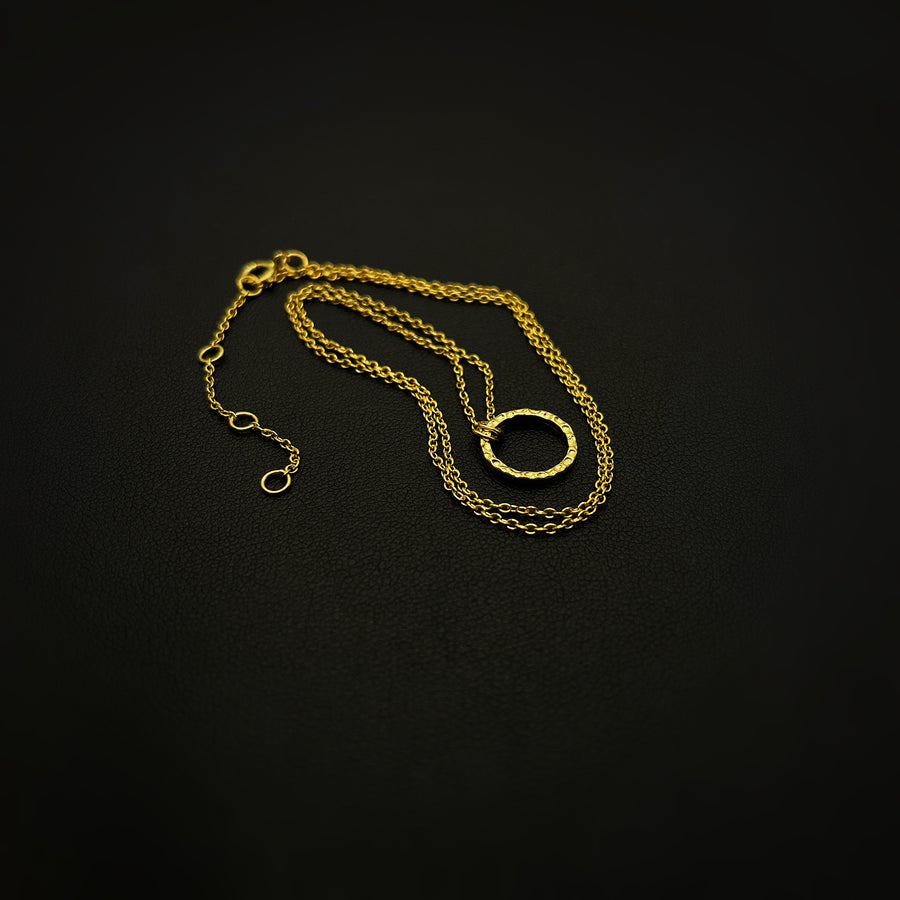 Minimalist Circle Necklace
